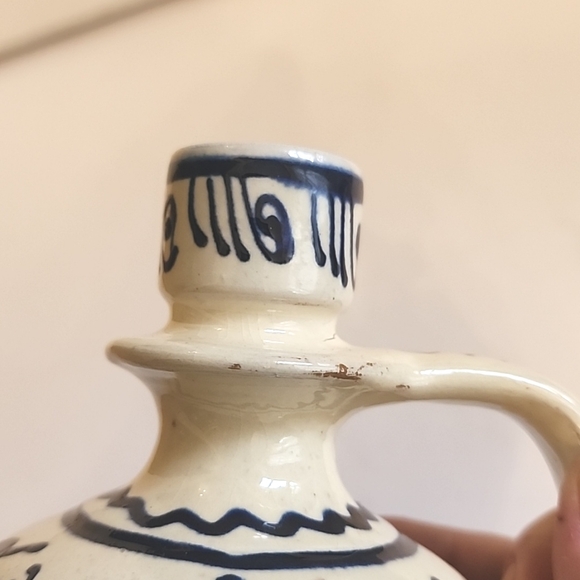 Vintage small Korond Polish pottery jug vase - Picture 5 of 8